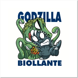 Godzilla VS Biollante Posters and Art